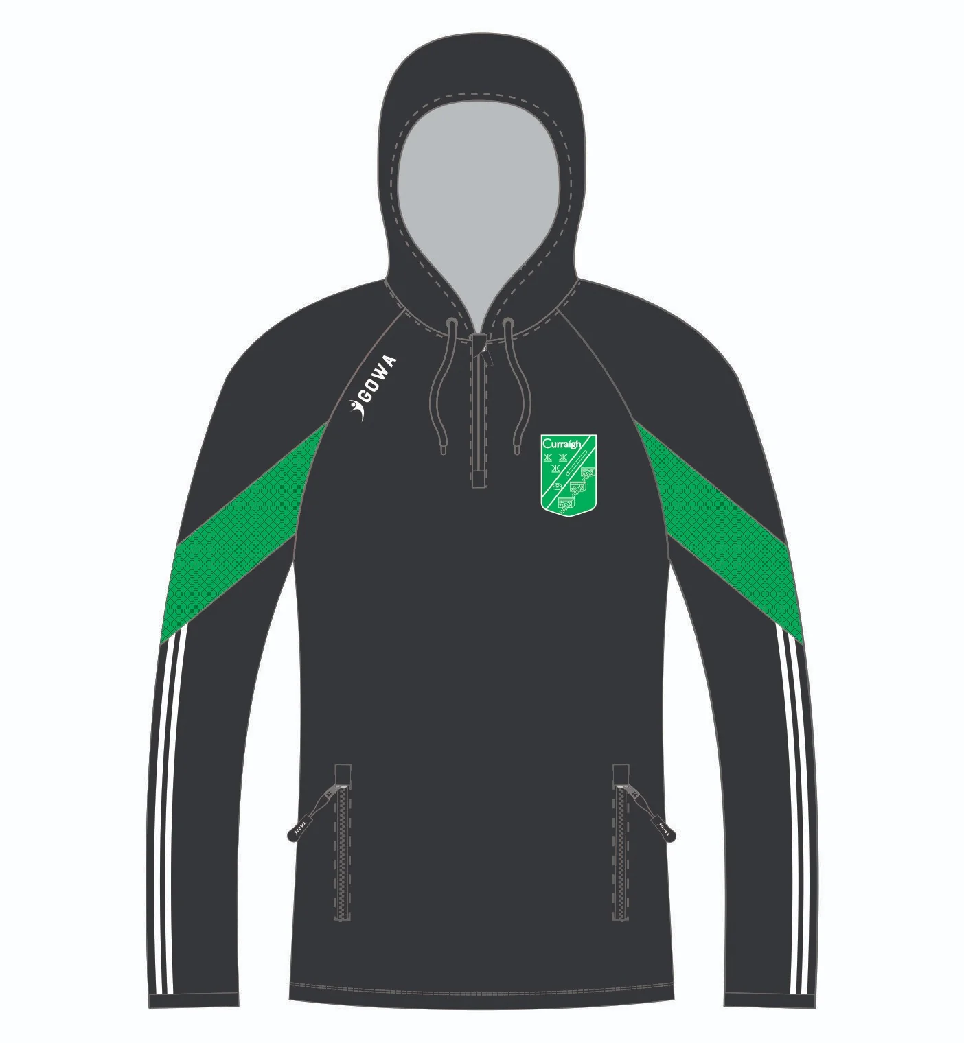 Curry GAA hoodie - Mens